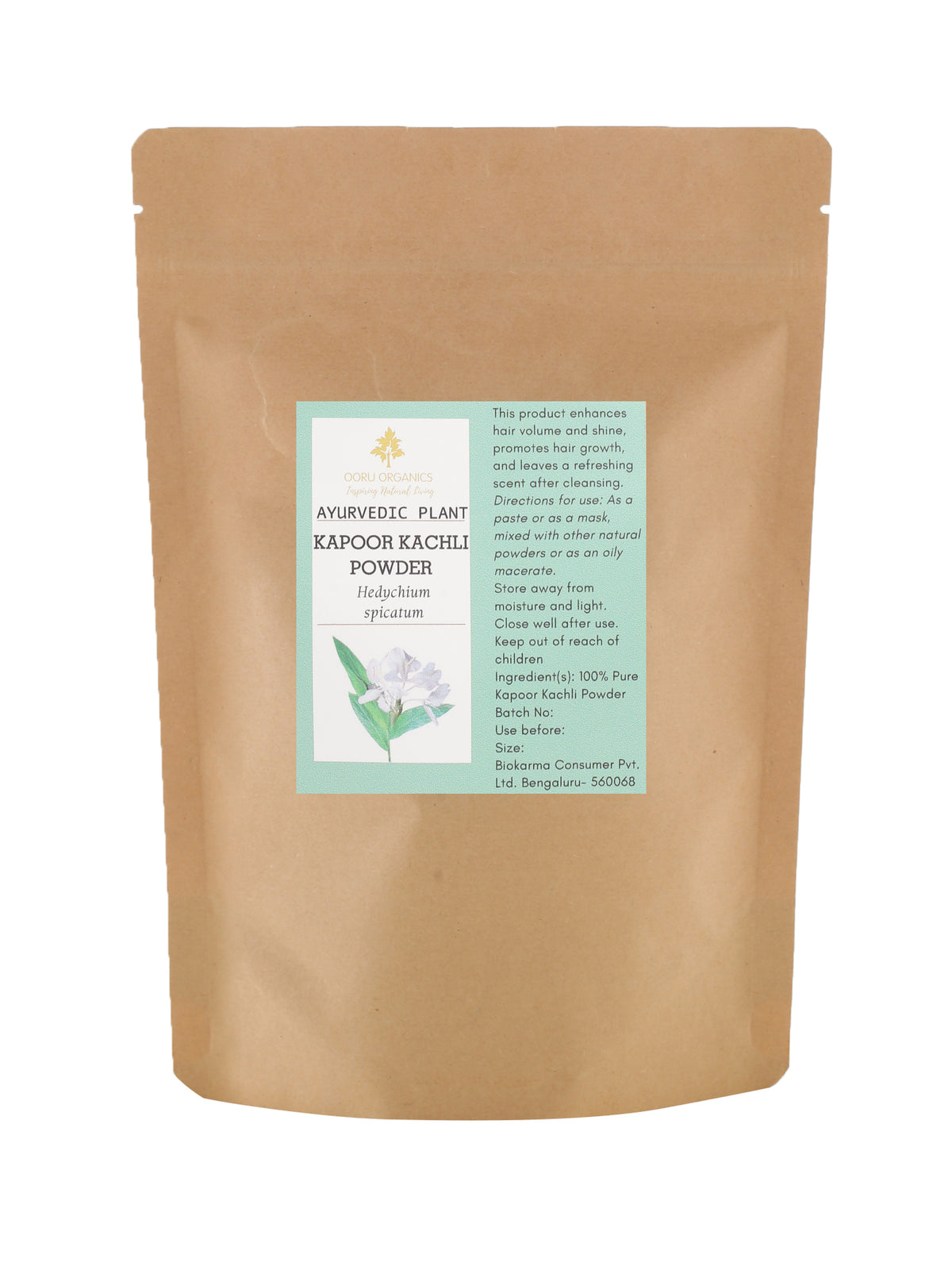AYURVEDIC KAPOOR KACHLI POWDER