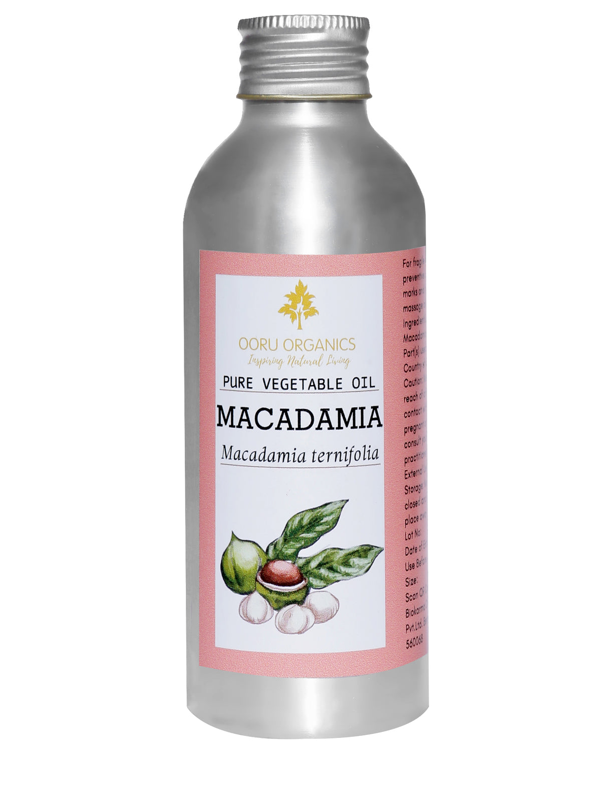 MACADAMIA VEGETABLE OIL