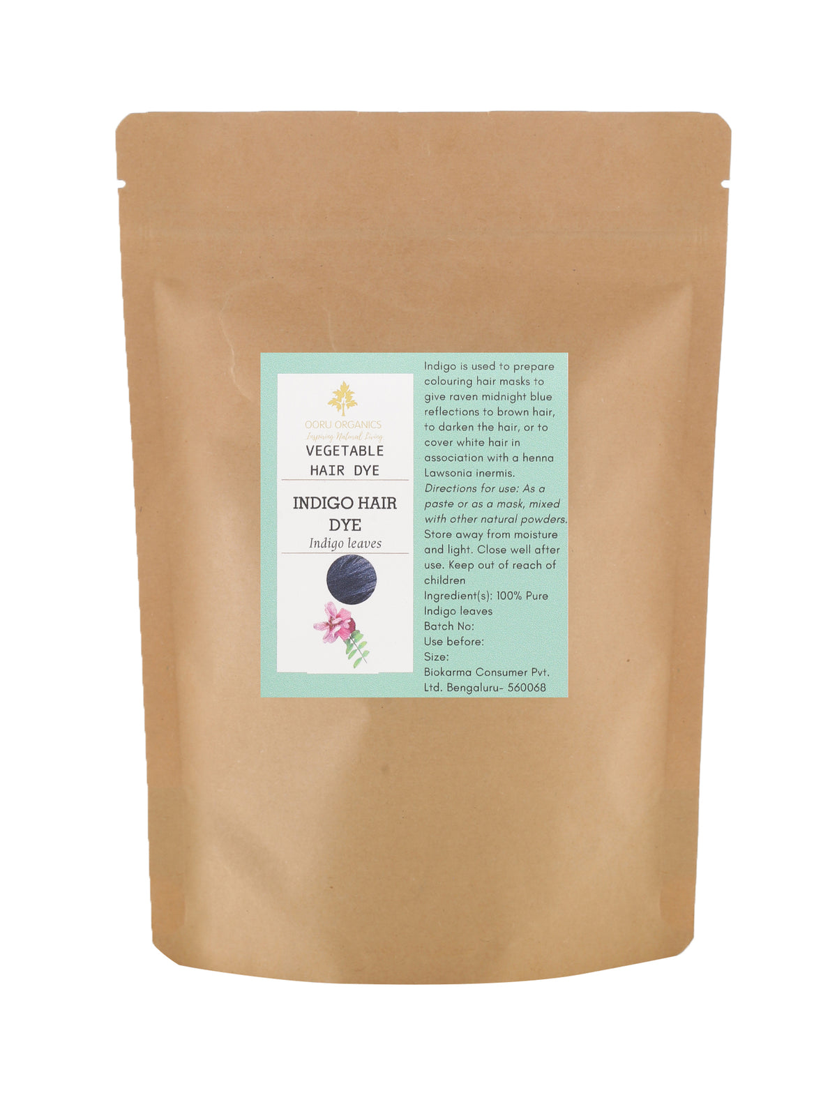 IDIGO PLANT HAIR DYE