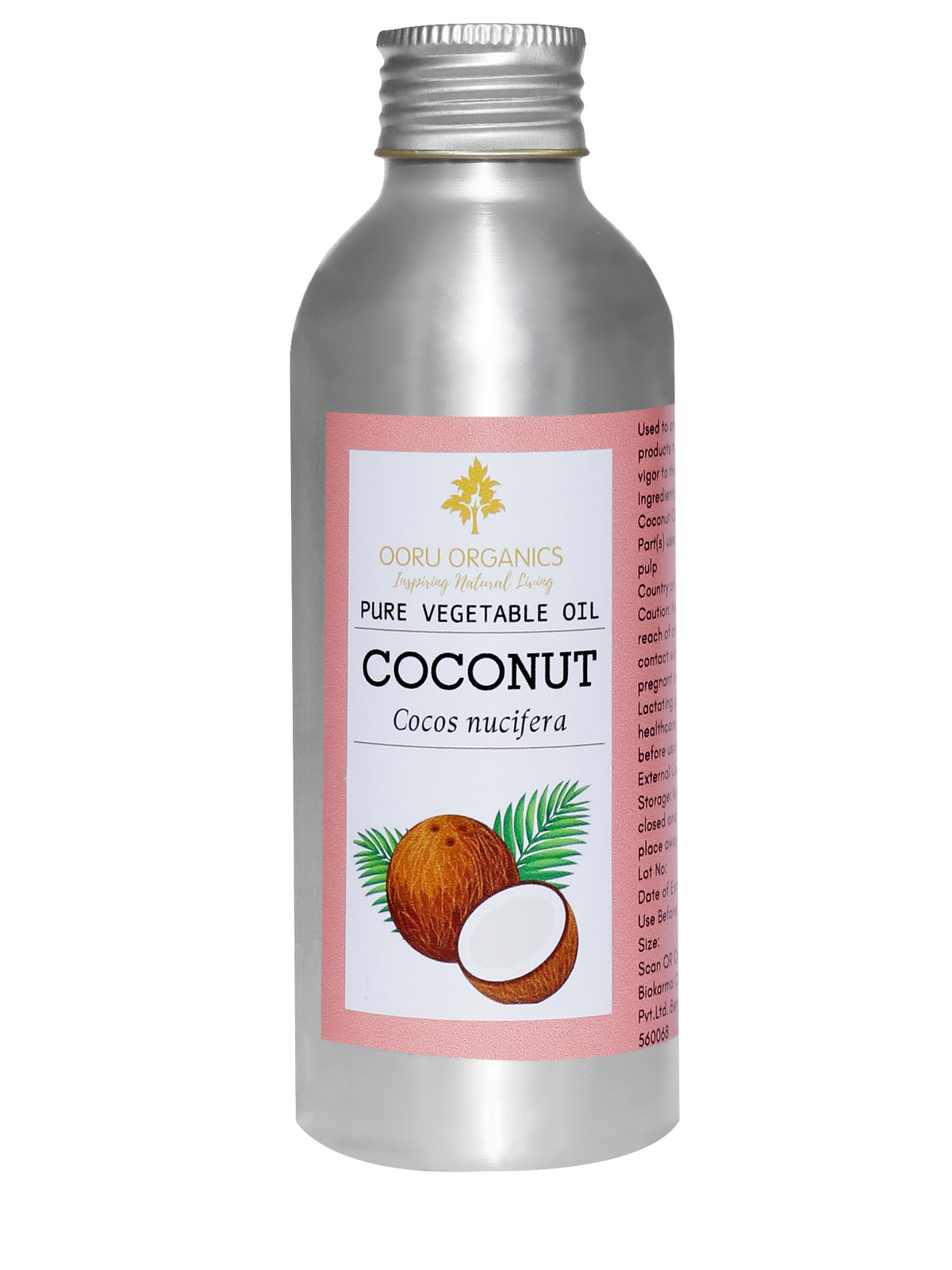 COCONUT VEGETABLE OIL (VIRGIN)