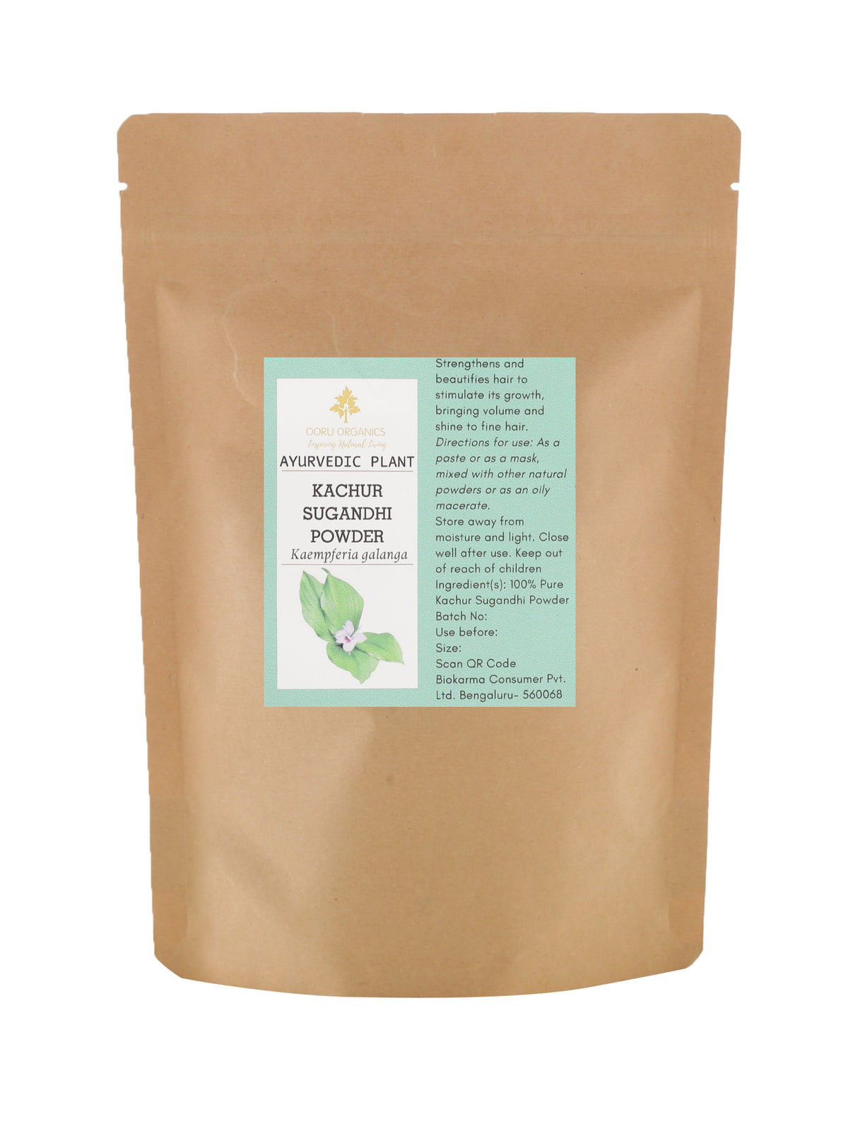 Ayurgyan's Kachur Sugandhi Powder - Natural Herbal Remedy with Aromatic  Benefits