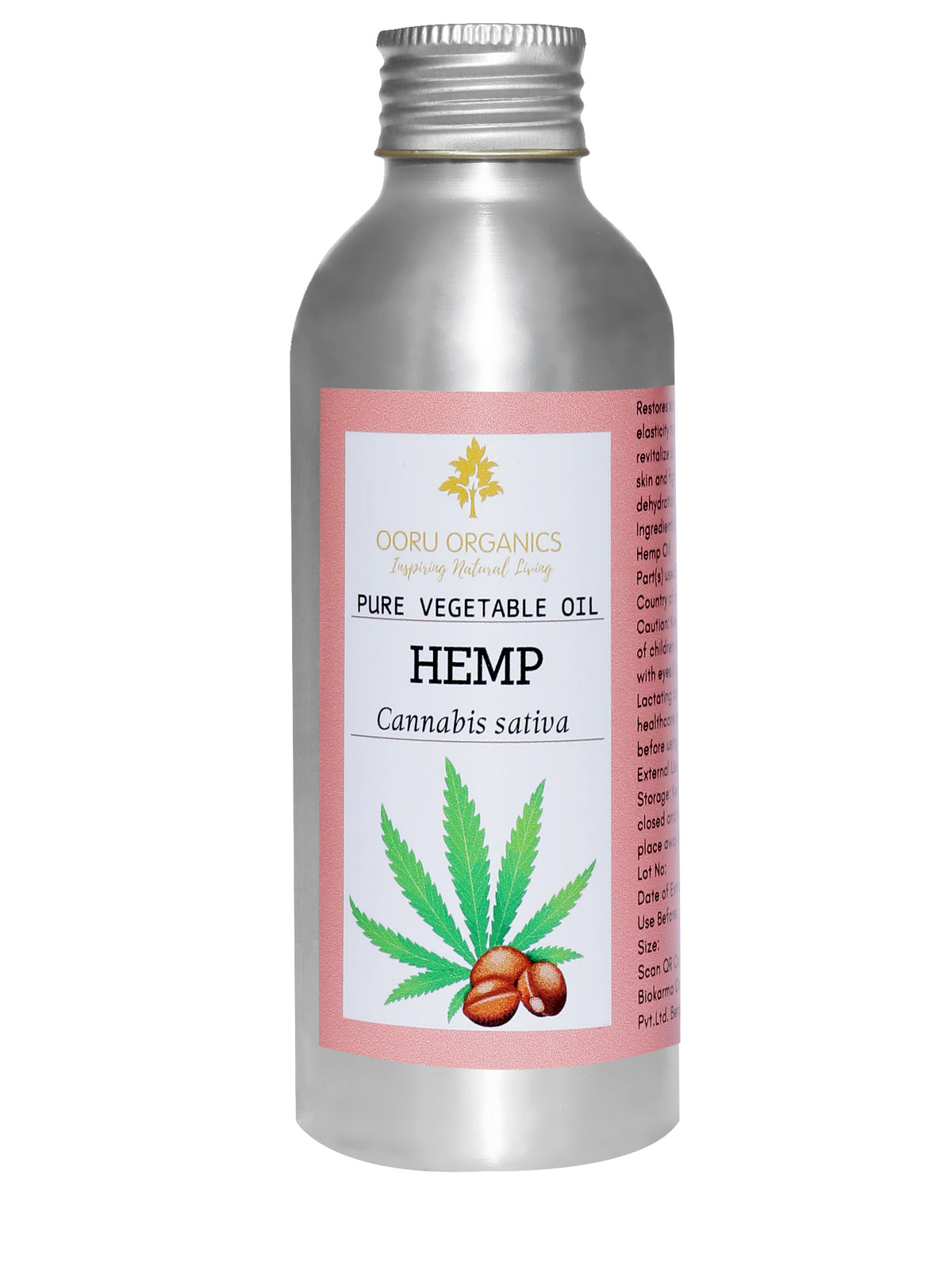 HEMP VEGETABLE OIL (SWEET)