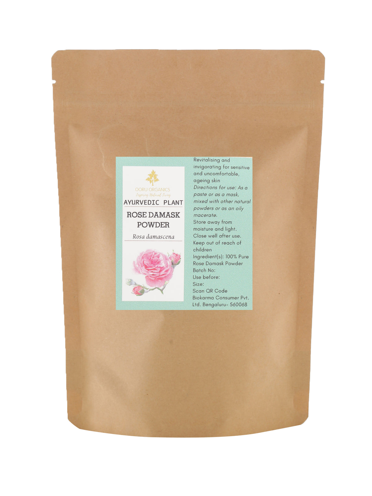 AYURVEDIC DAMASK ROSE POWDER